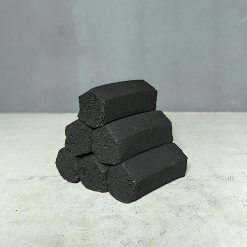 Cylindrical shape with center hole for better airflow.